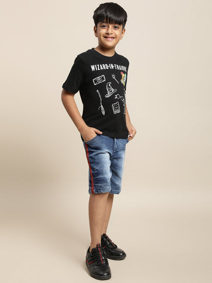 Harry Potter Black Tshirt For Boys