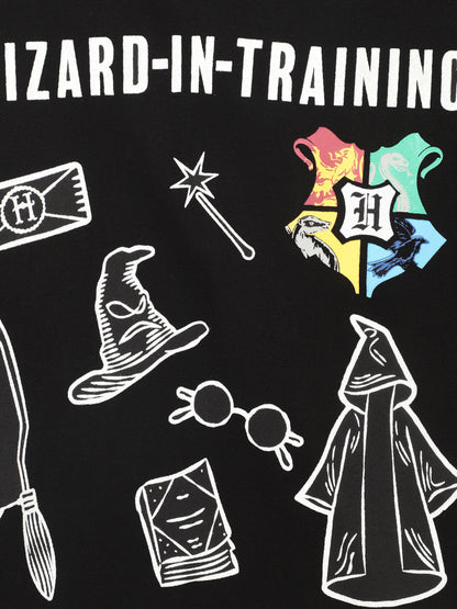 Harry Potter Black Tshirt For Boys