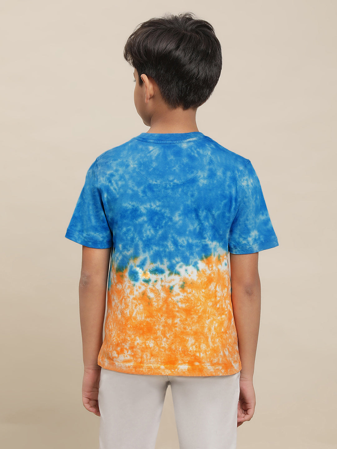 Kidsville Naruto Printed Multi Color Tshirt For Boys