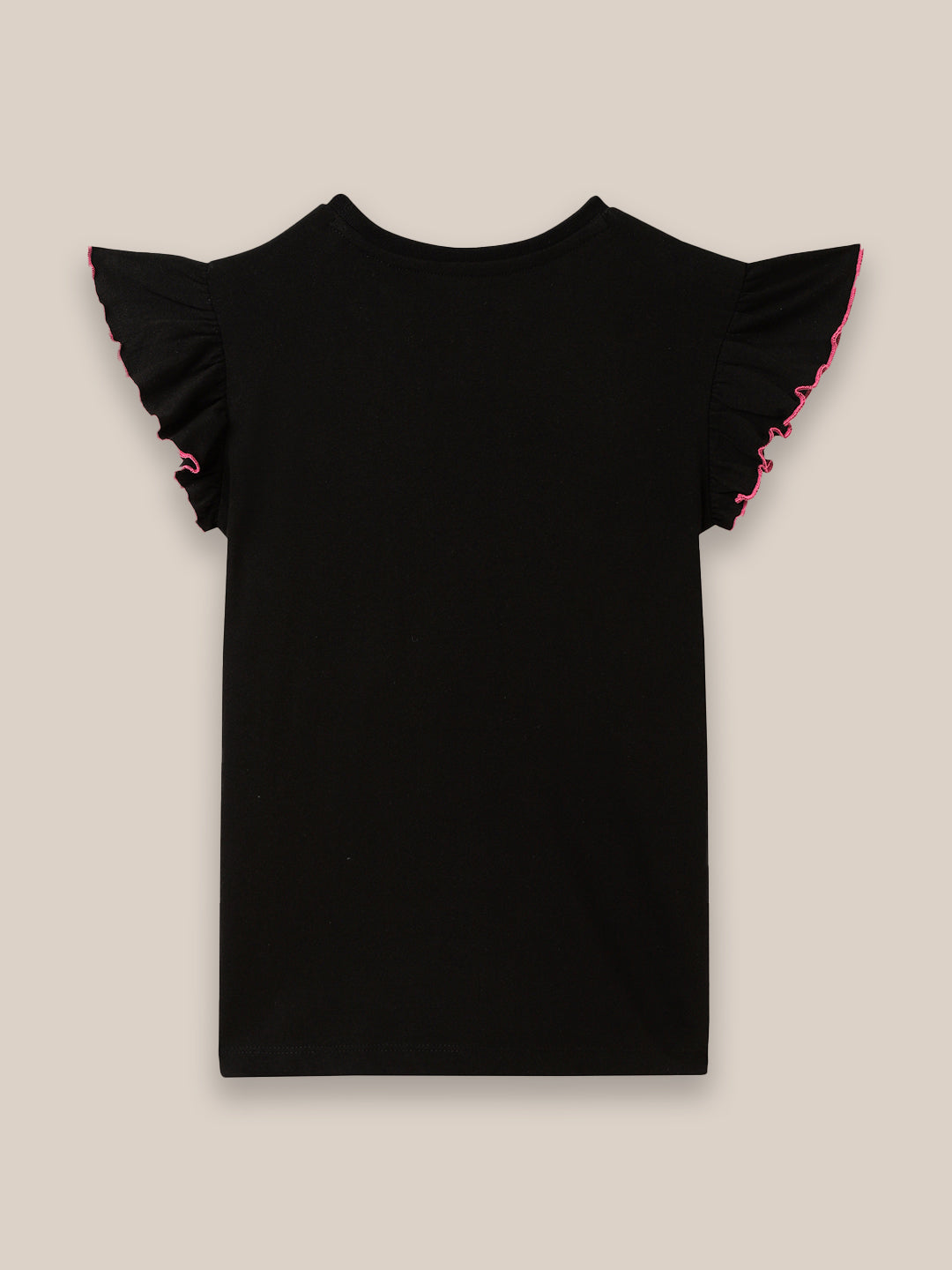 Barbie Black Tshirt For Girls