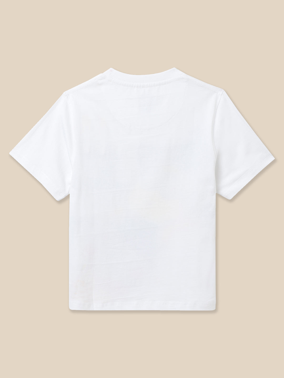 Kidsville Minions Printed White Tshirt For Boys