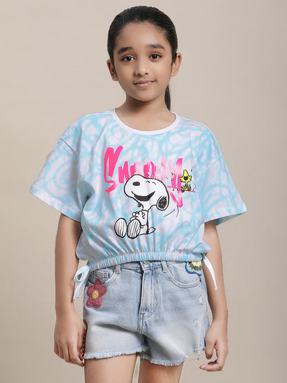 Peanuts Boxy Fit Tshirt  Girls