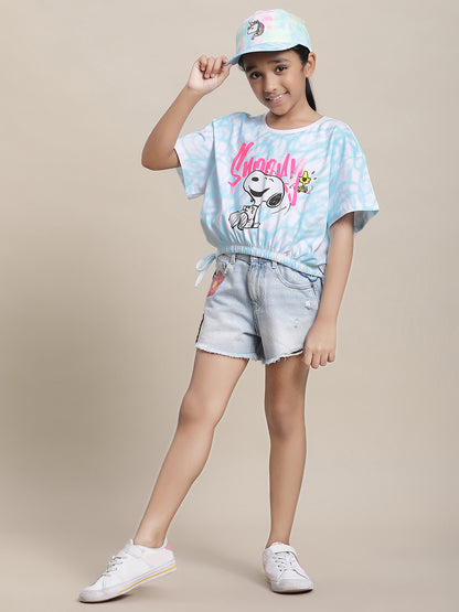 Peanuts Boxy Fit Tshirt  Girls