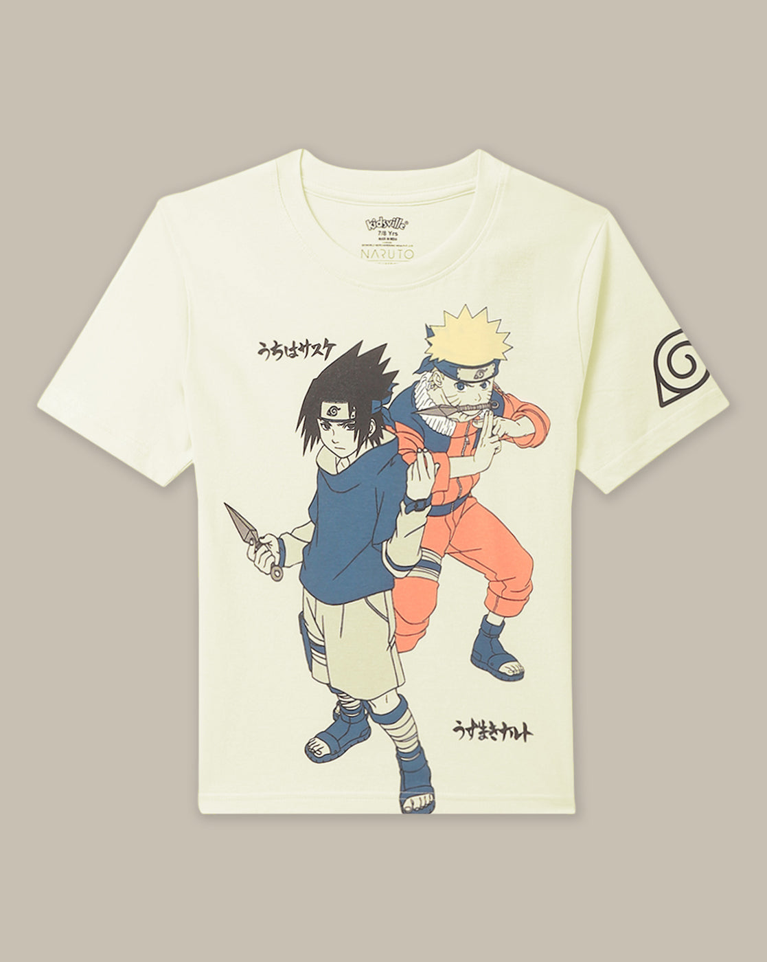 Naruto Regular Fit Tshirt For Boys
