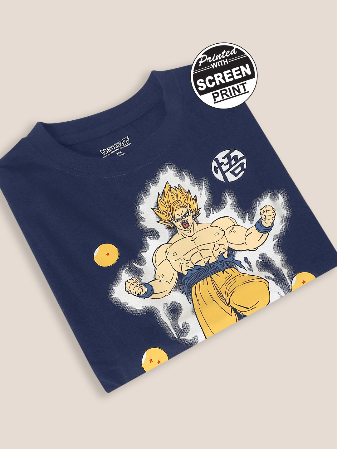 Dragon Ball Z Regular Fit Tshirt For Boys