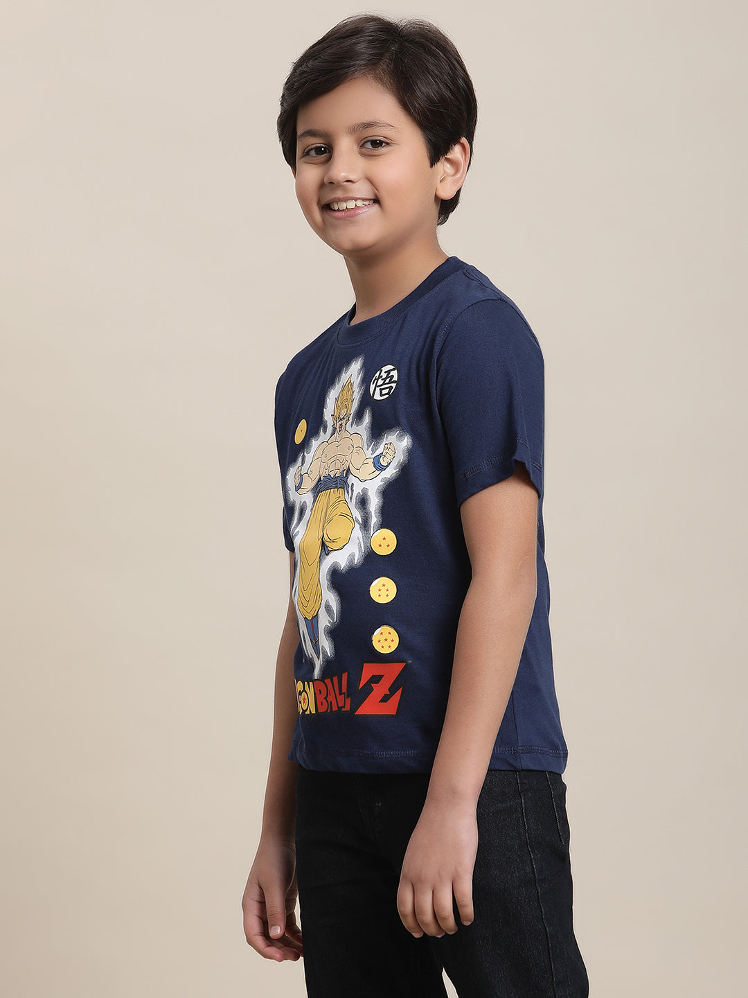 Dragon Ball Z Regular Fit Tshirt For Boys