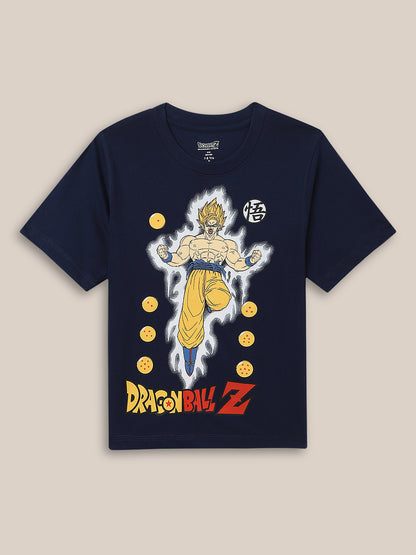 Dragon Ball Z Regular Fit Tshirt For Boys