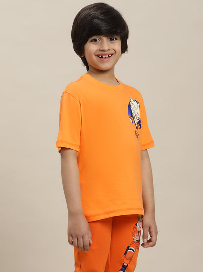 Dragon Ball Z Regular Fit Tshirt For Boys
