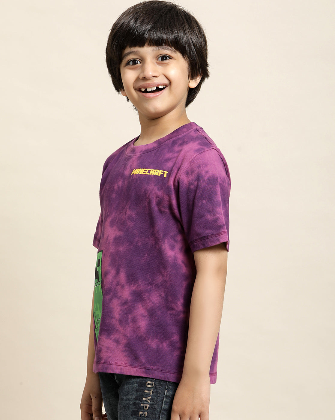 Minecraft Regular Fit Tshirt For Boys