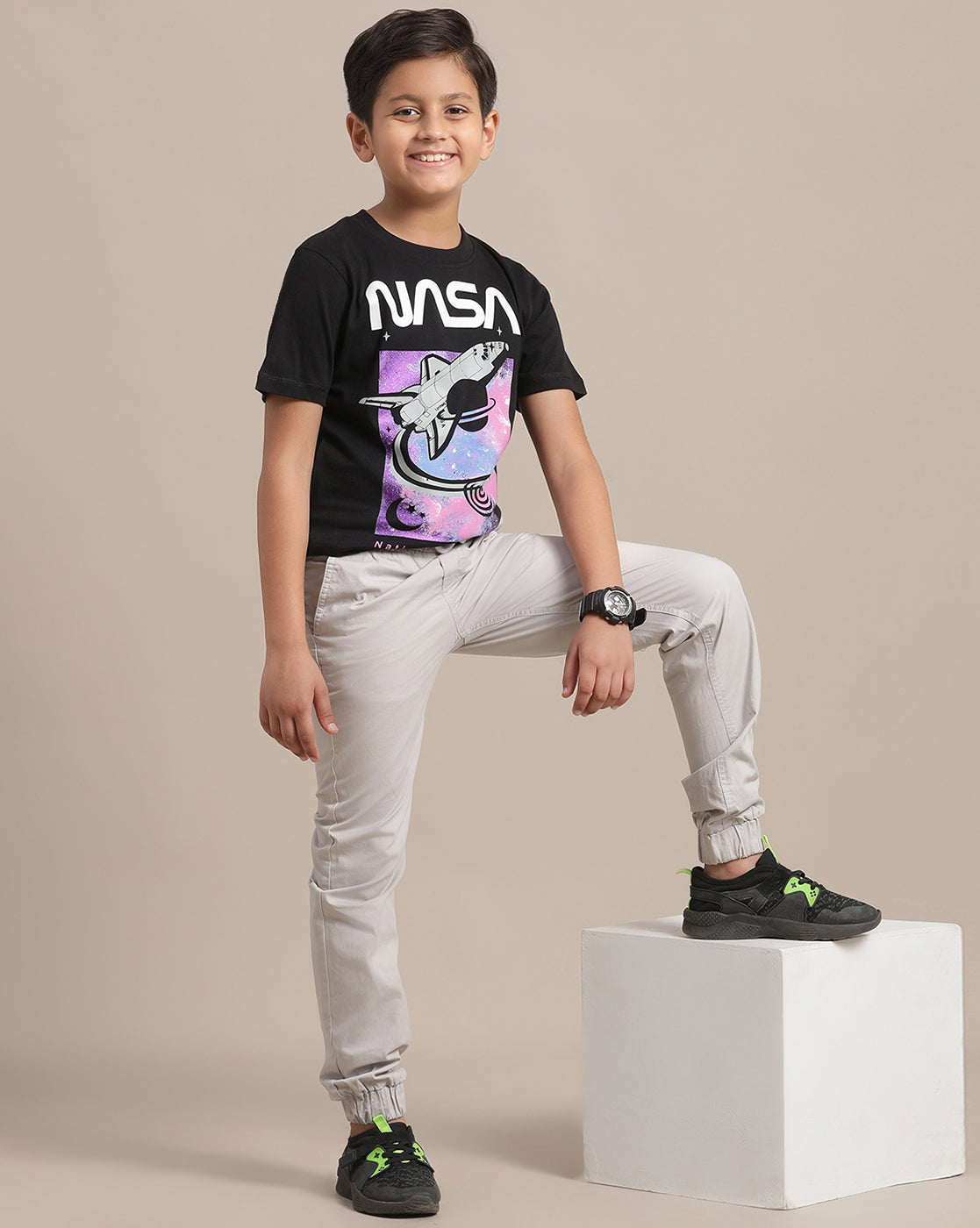Nasa Regular Fit Tshirt For Boys