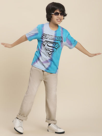 Superman Regular Fit Tshirt  Boys