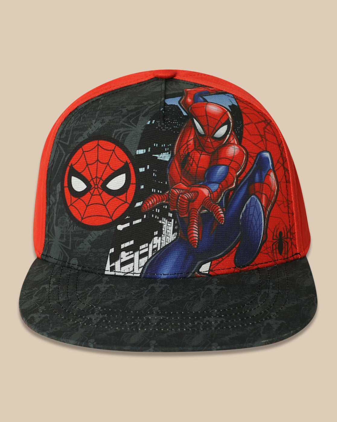 Spiderman printed Snapback Cap for Boys