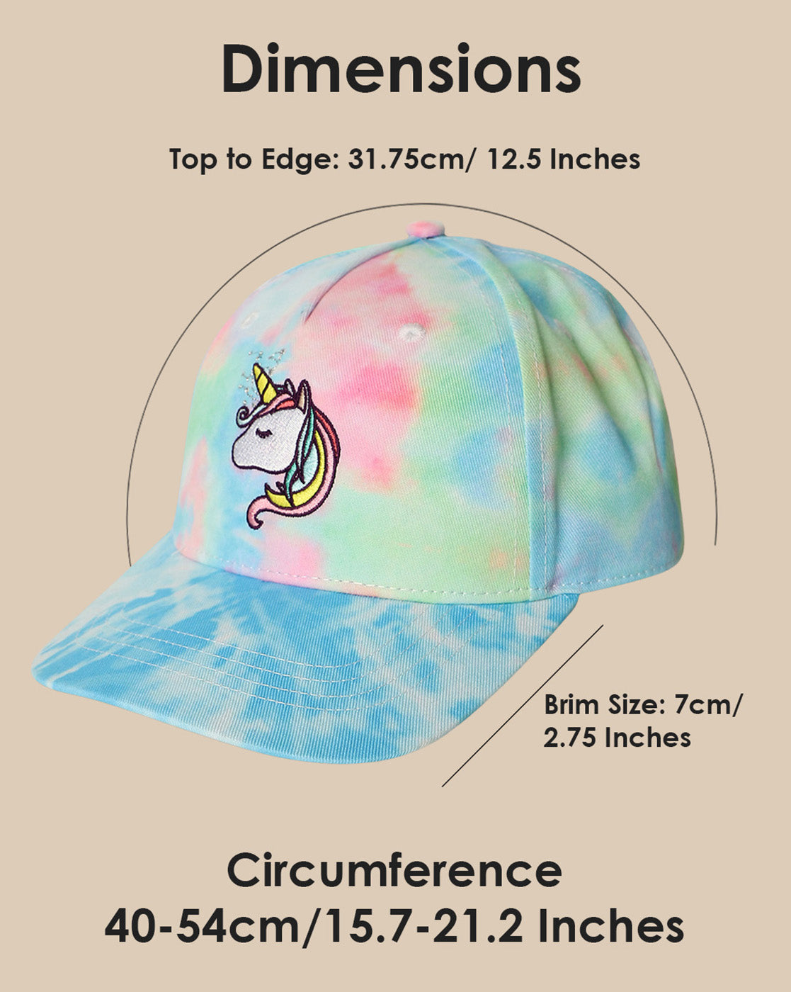 Kidsville printed Baseball Cap for Girls