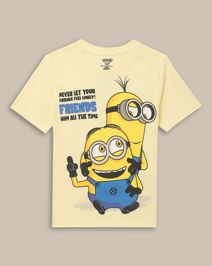 Minions Regular Fit Tshirt For Boys
