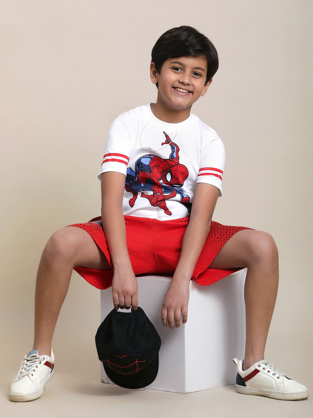 Spiderman Regular Fit Tshirt For Boys