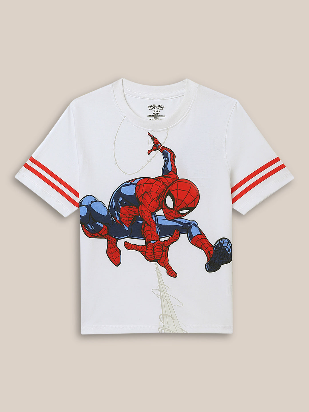 Spiderman Regular Fit Tshirt For Boys