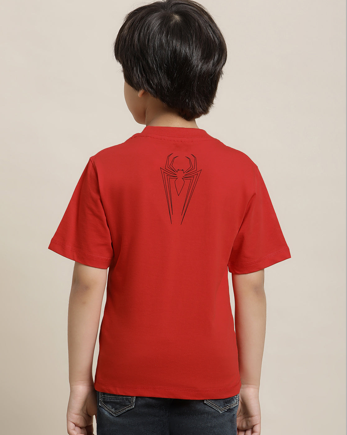 Spiderman Regular Fit Tshirt For Boys