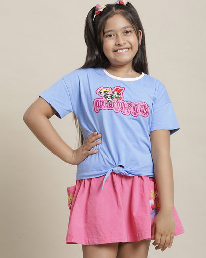Powerpuff Girls Boxy Fit Tshirt  Girls