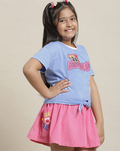Powerpuff Girls Boxy Fit Tshirt  Girls