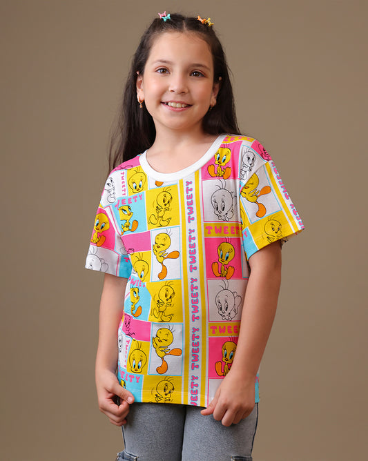 Looney Tunes Relaxed Fit Tshirt  Girls