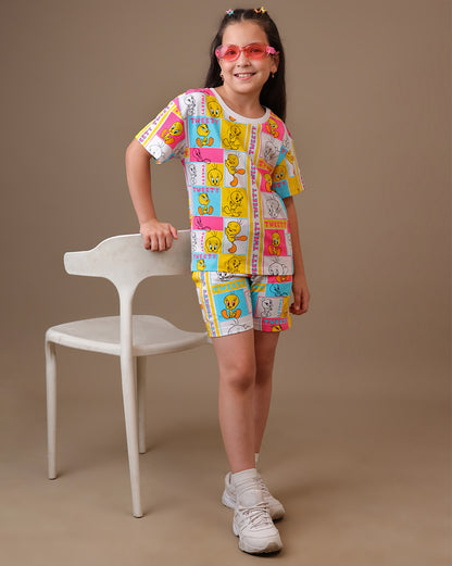 Looney Tunes Relaxed Fit Tshirt  Girls