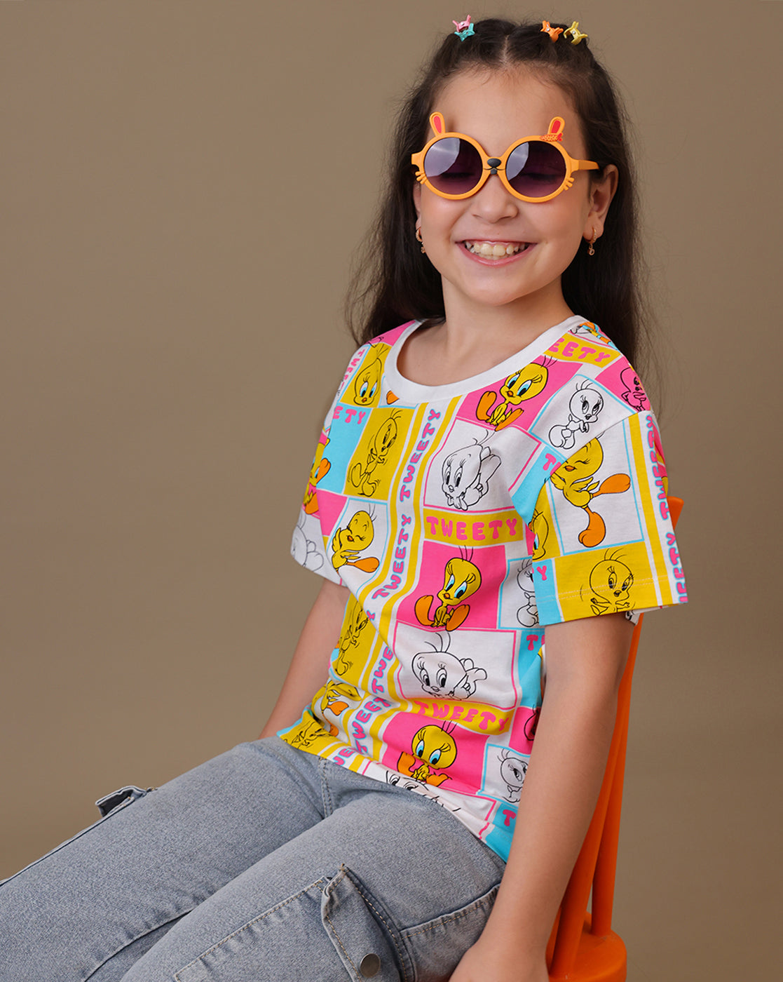 Looney Tunes Relaxed Fit Tshirt  Girls