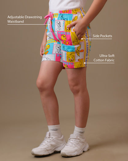 Looney Tunes Relaxed Fit Shorts  Girls