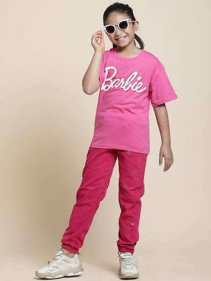 Barbie Relaxed Fit Tshirt For Girls