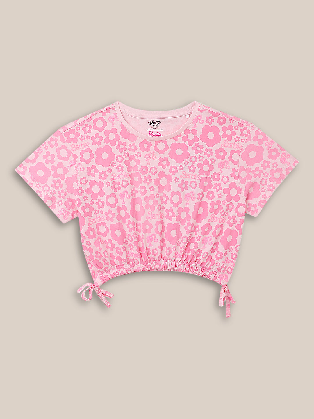 Barbie Boxy Fit Tshirt For Girls