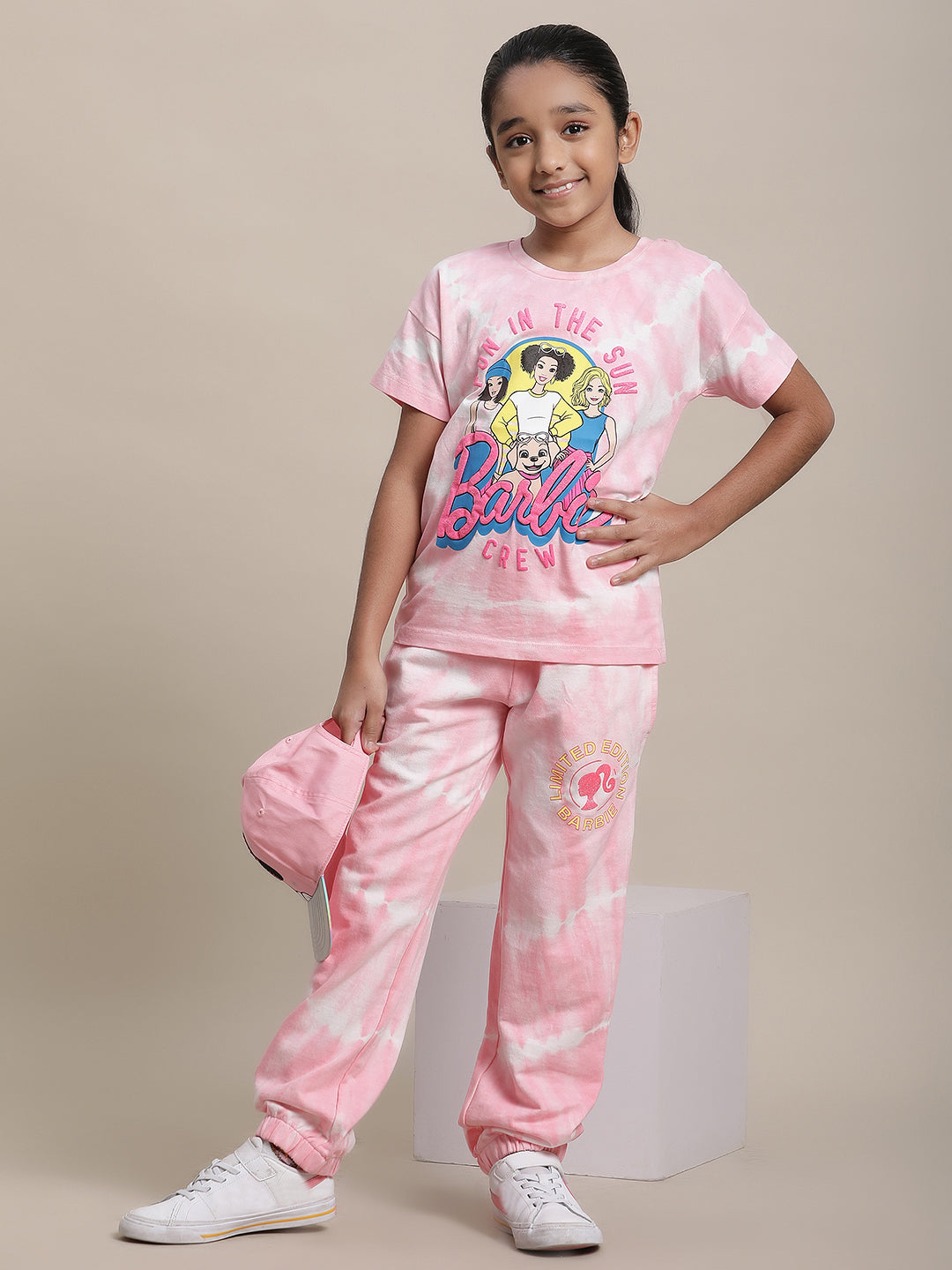 Barbie Regular Fit Tshirt For Girls