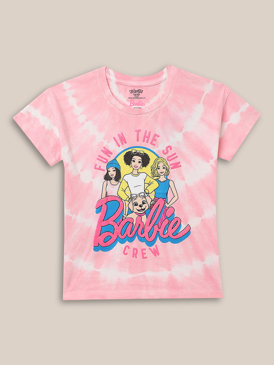 Barbie Regular Fit Tshirt For Girls