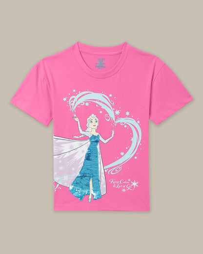 Frozen Regular Fit Tshirt  Girls