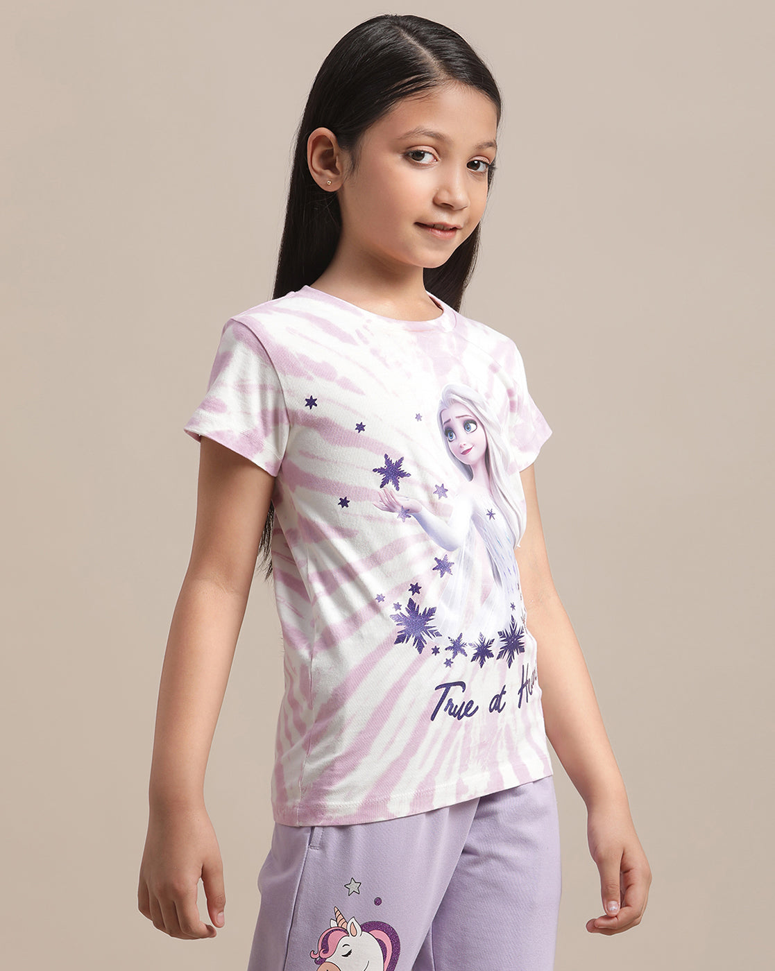 Frozen Regular Fit Tshirt For Girls