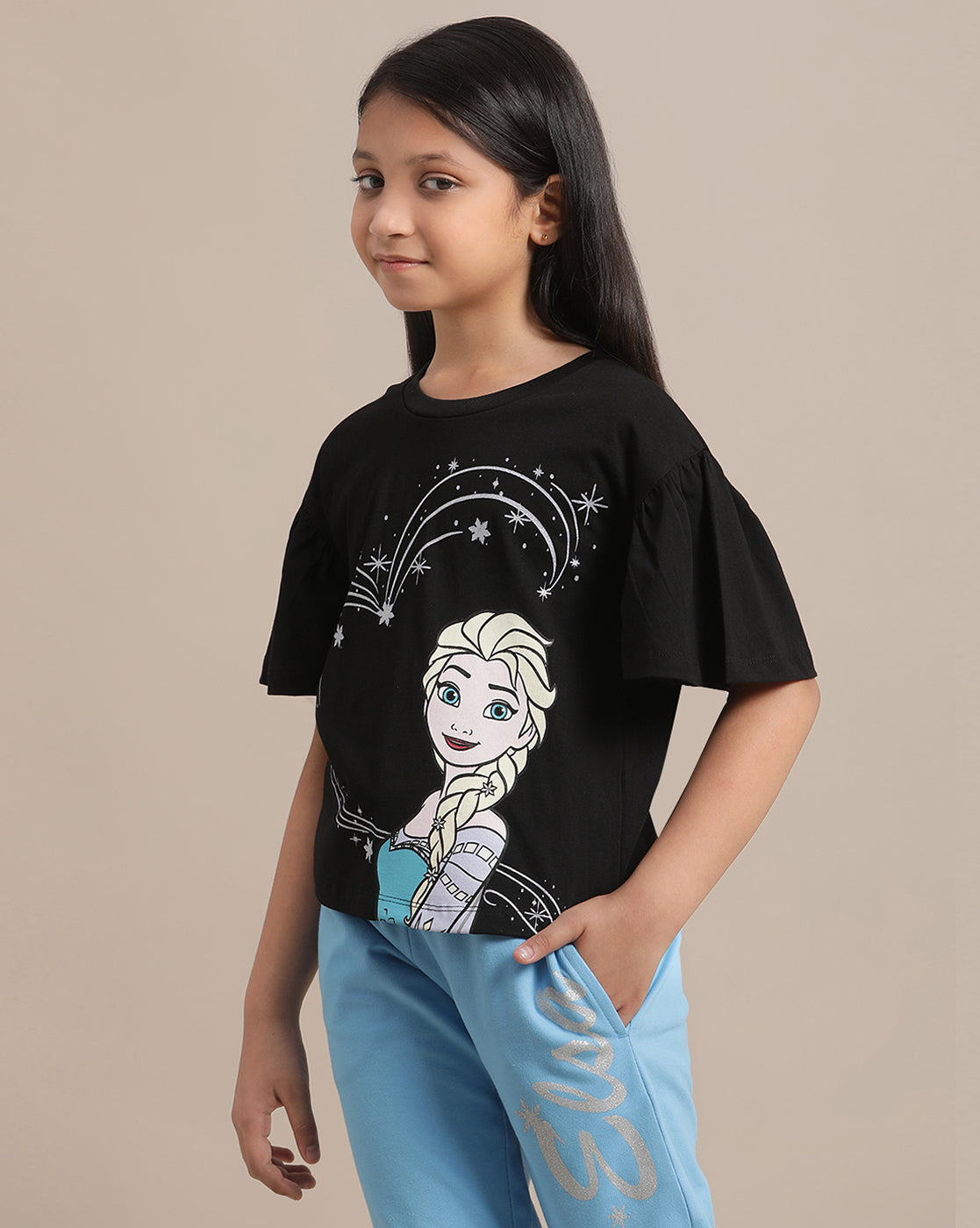Frozen Relaxed Fit Tshirt For Girls
