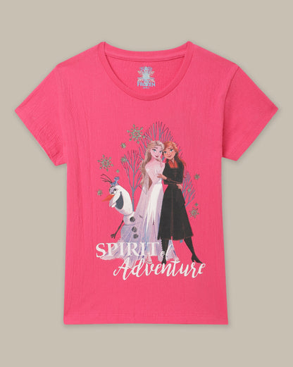 Frozen Regular Fit Tshirt  Girls