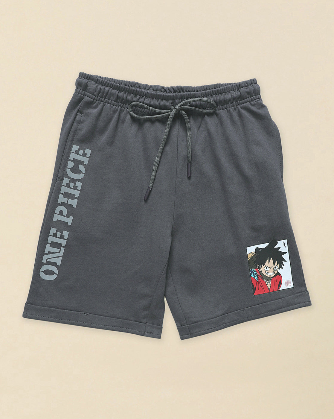 One Piece Printed Shorts For Boys