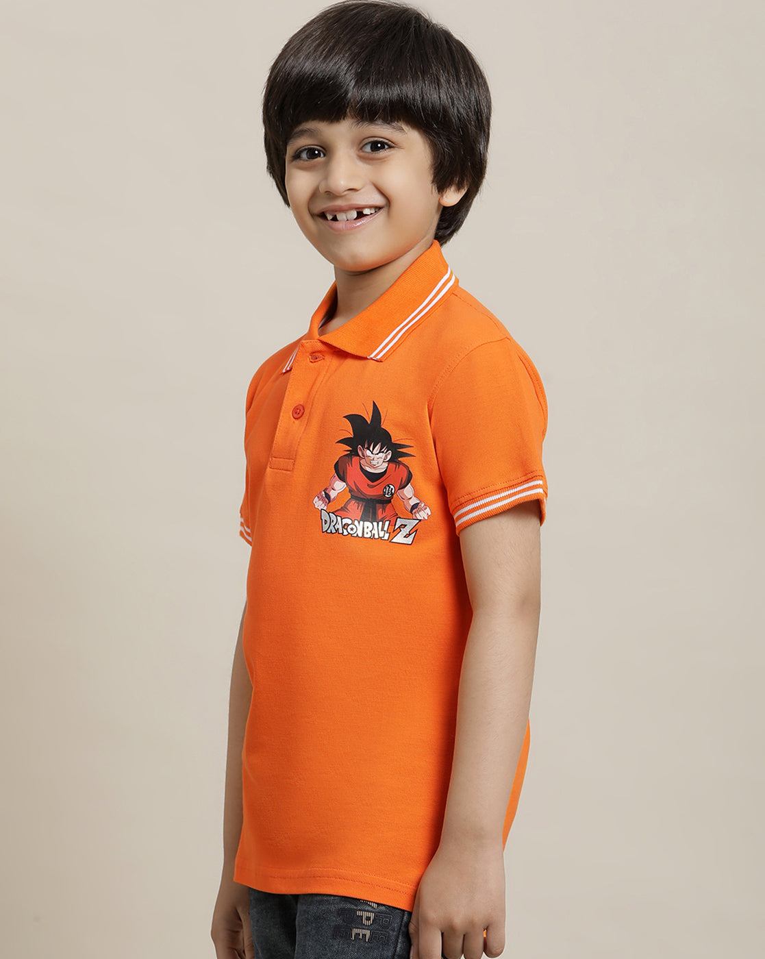 Dragon Ball Z Regular Fit Tshirt For Boys