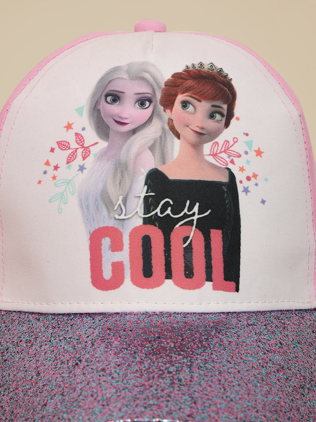 Frozen Printed Cap For Girls