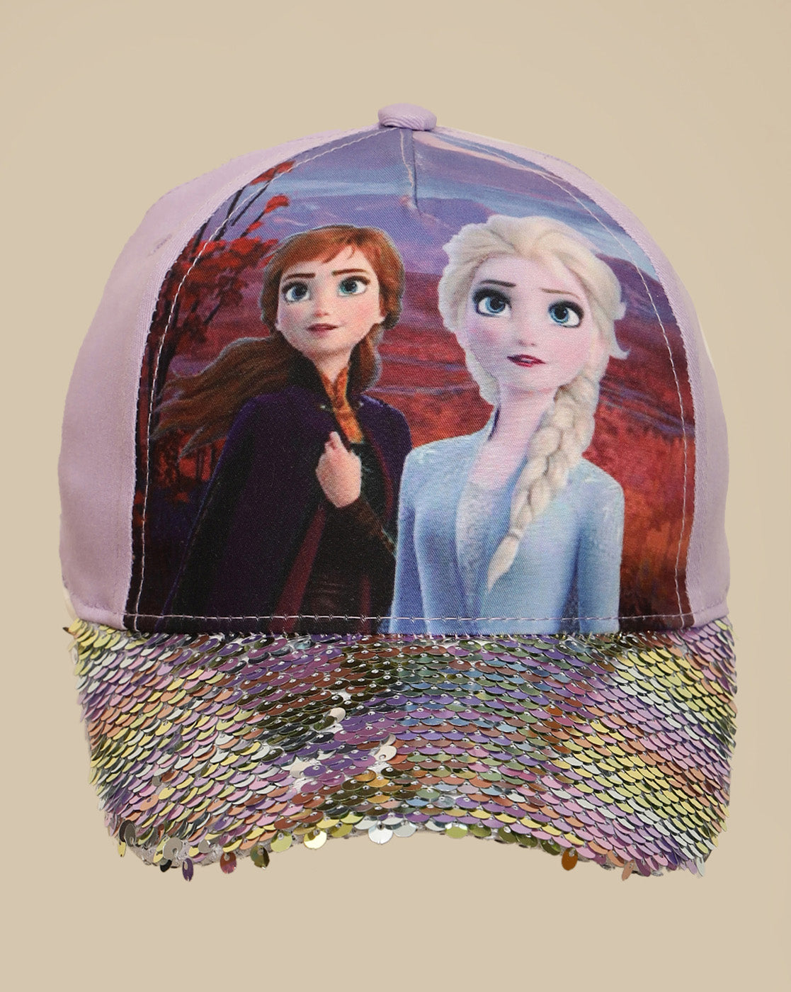 Frozen Printed Baseball Cap For Kids Girls