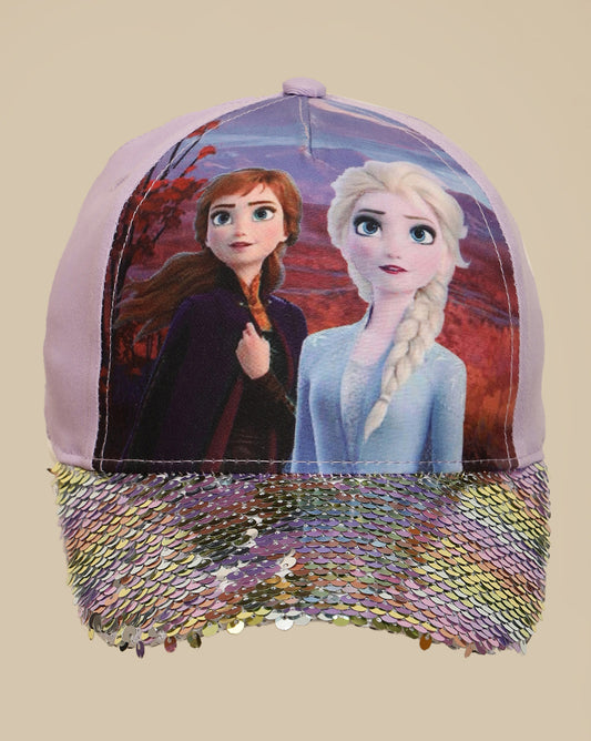 Frozen Printed Baseball Cap For Kids Girls