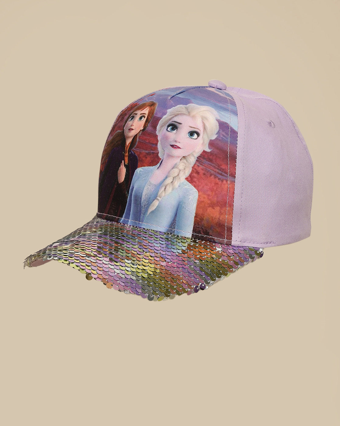 Frozen Printed Baseball Cap For Kids Girls