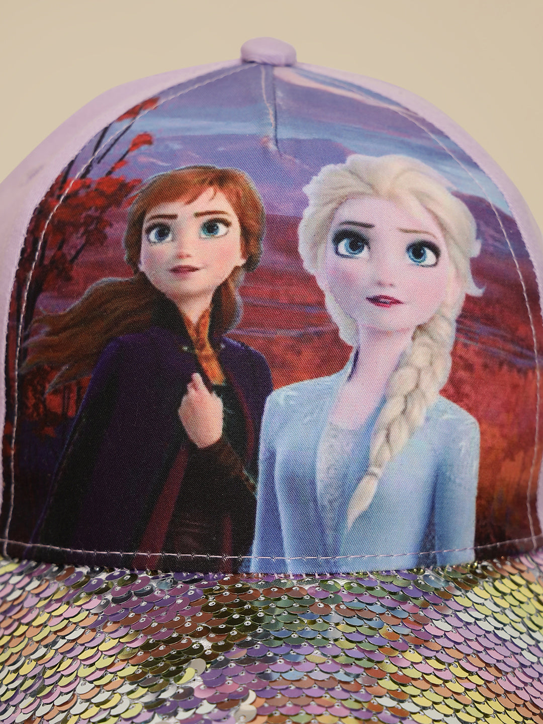 Frozen Printed Cap For Girls