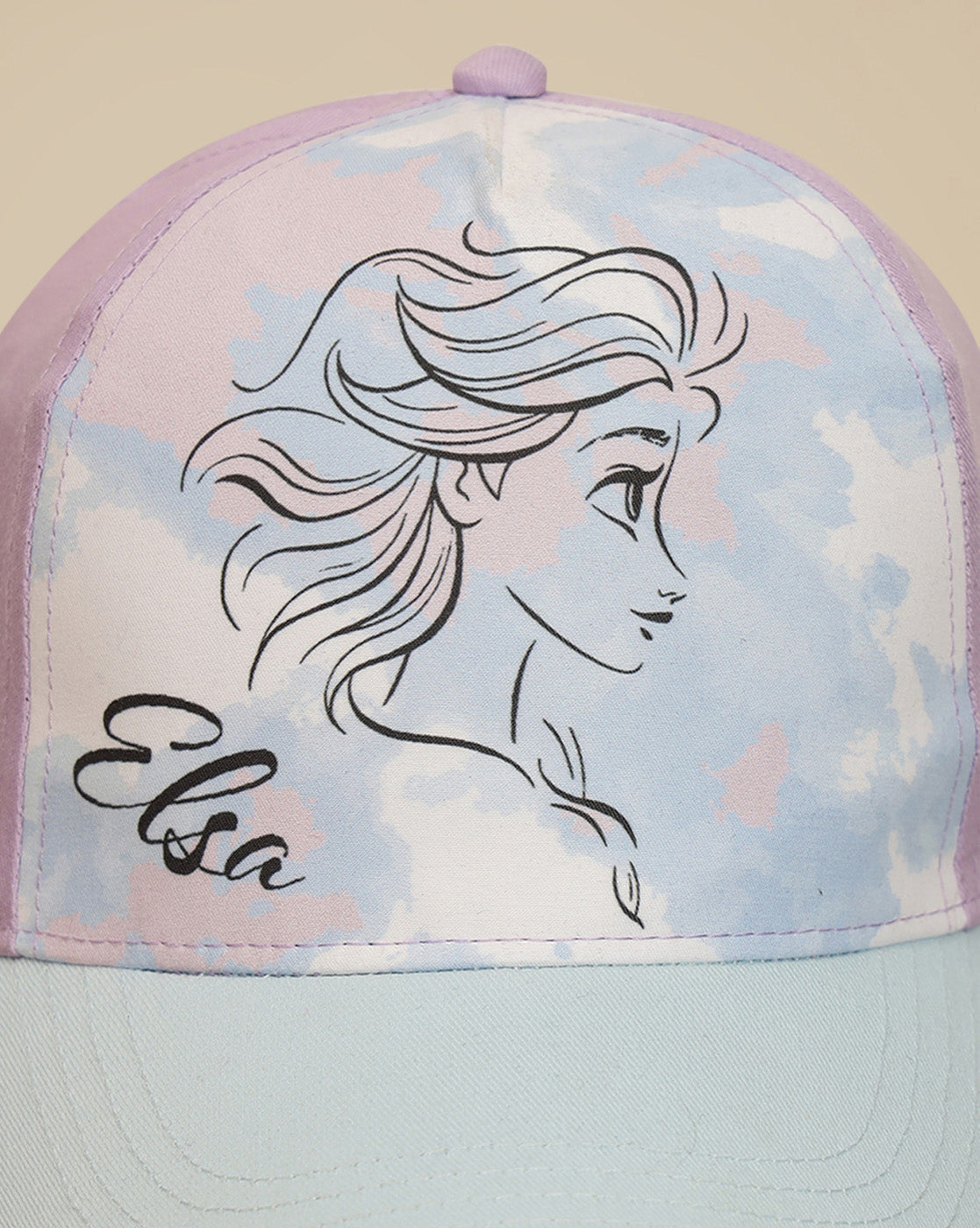 Frozen Printed Baseball Cap For Kids Girls