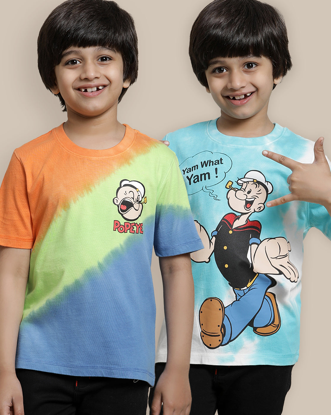 Popeye Regular Fit Clothing Set  Boys