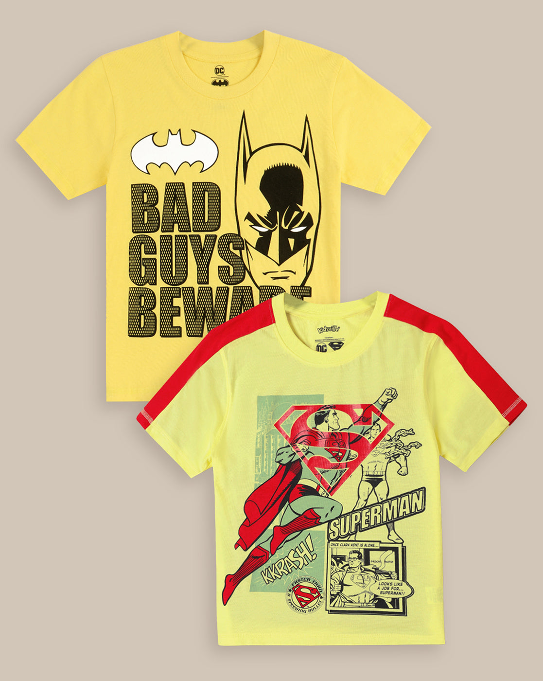 Dc Comics Regular Fit Clothing Set  Boys