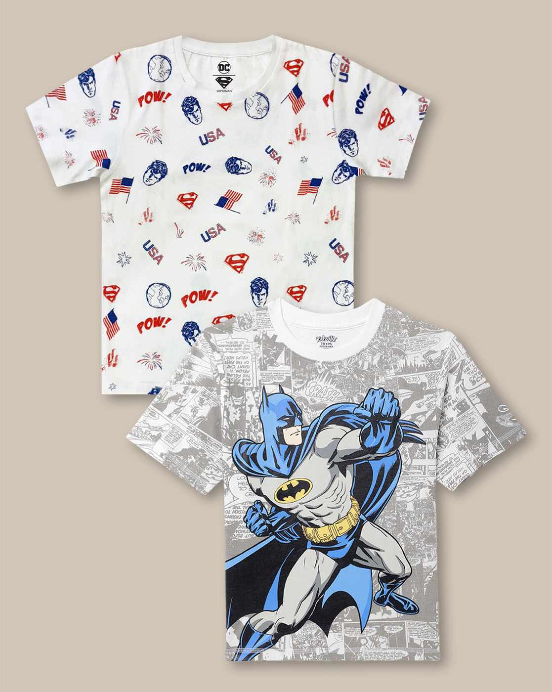 Dc Comics Regular Fit Clothing Set  Boys