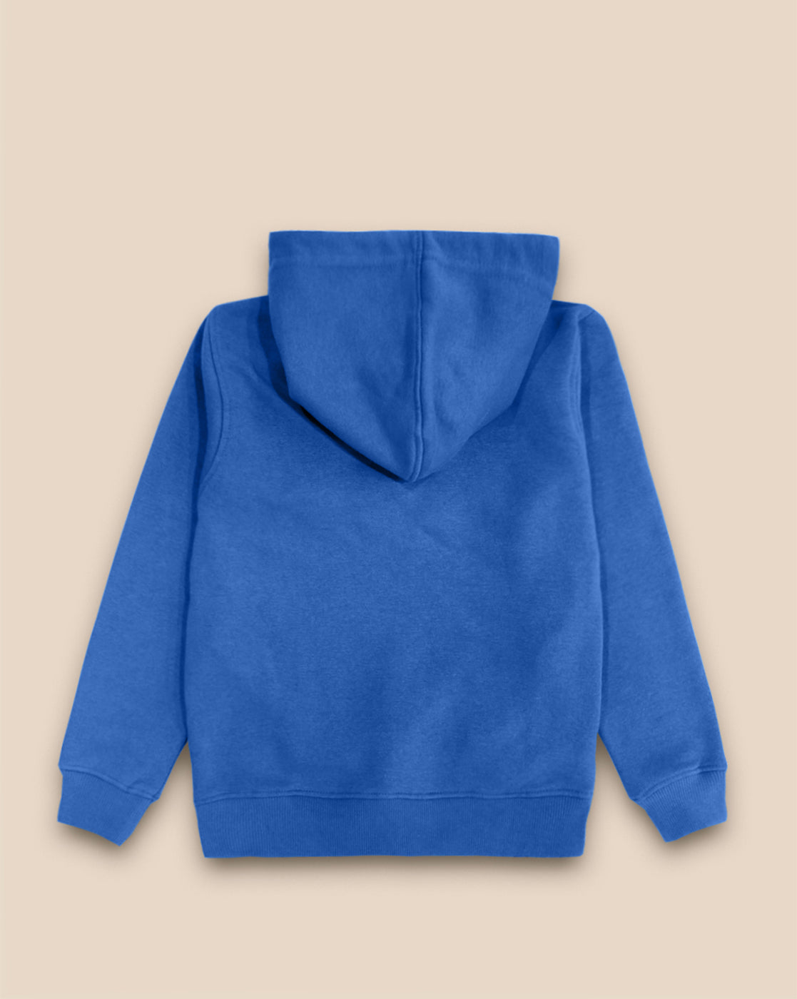 Boys Royal Blue Regular Fit Hoodie