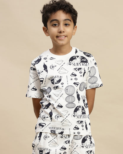 Superman  Regular Fit Tshirt  Boys