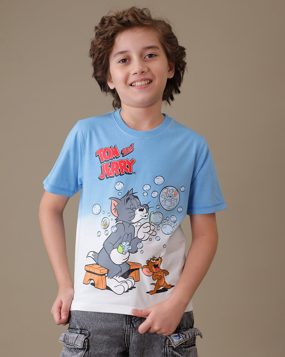 Tom & Jerry Regular Fit Tshirt Boys