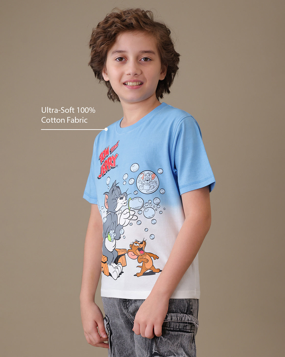 Tom & Jerry Regular Fit Tshirt Boys